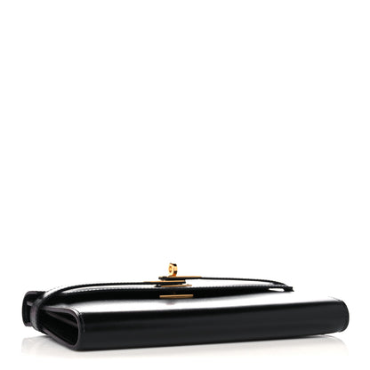 Hermes Box Kelly Longue Wallet Black 4 of 9