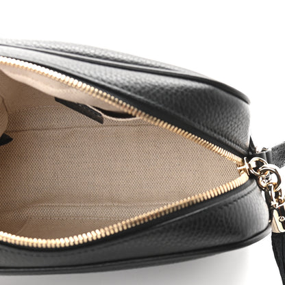 Gucci Pebbled Calfskin Small Soho Disco Bag Black 5 of 9