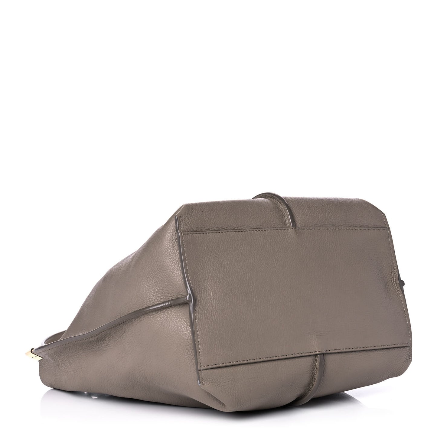 Smooth Calfskin Medium Vick Tote Motty Grey