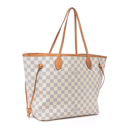Louis Vuitton Damier Azur Neverfull MM 2 of 18