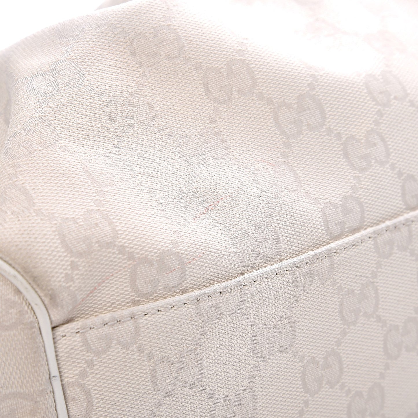 Monogram Medium Sukey Tote Off White