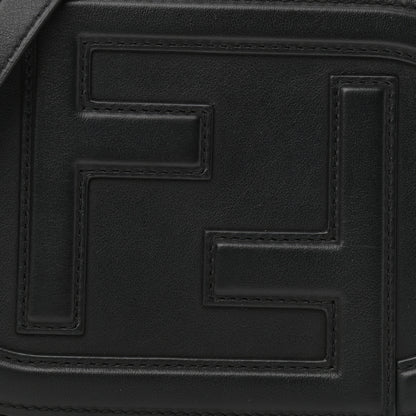 Fendi Vitello Grace Matte Mini O'Lock Camera Case Black 8 of 10