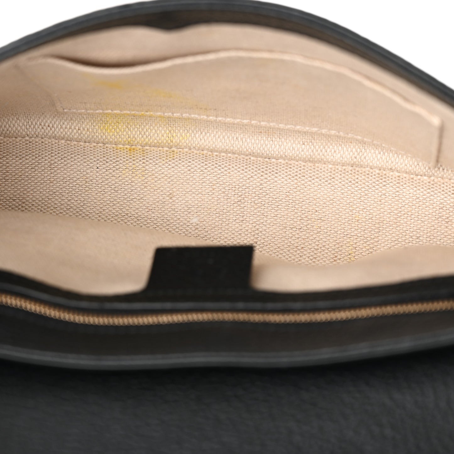 Pebbled Calfskin Medium Soho Flap Crossbody Black