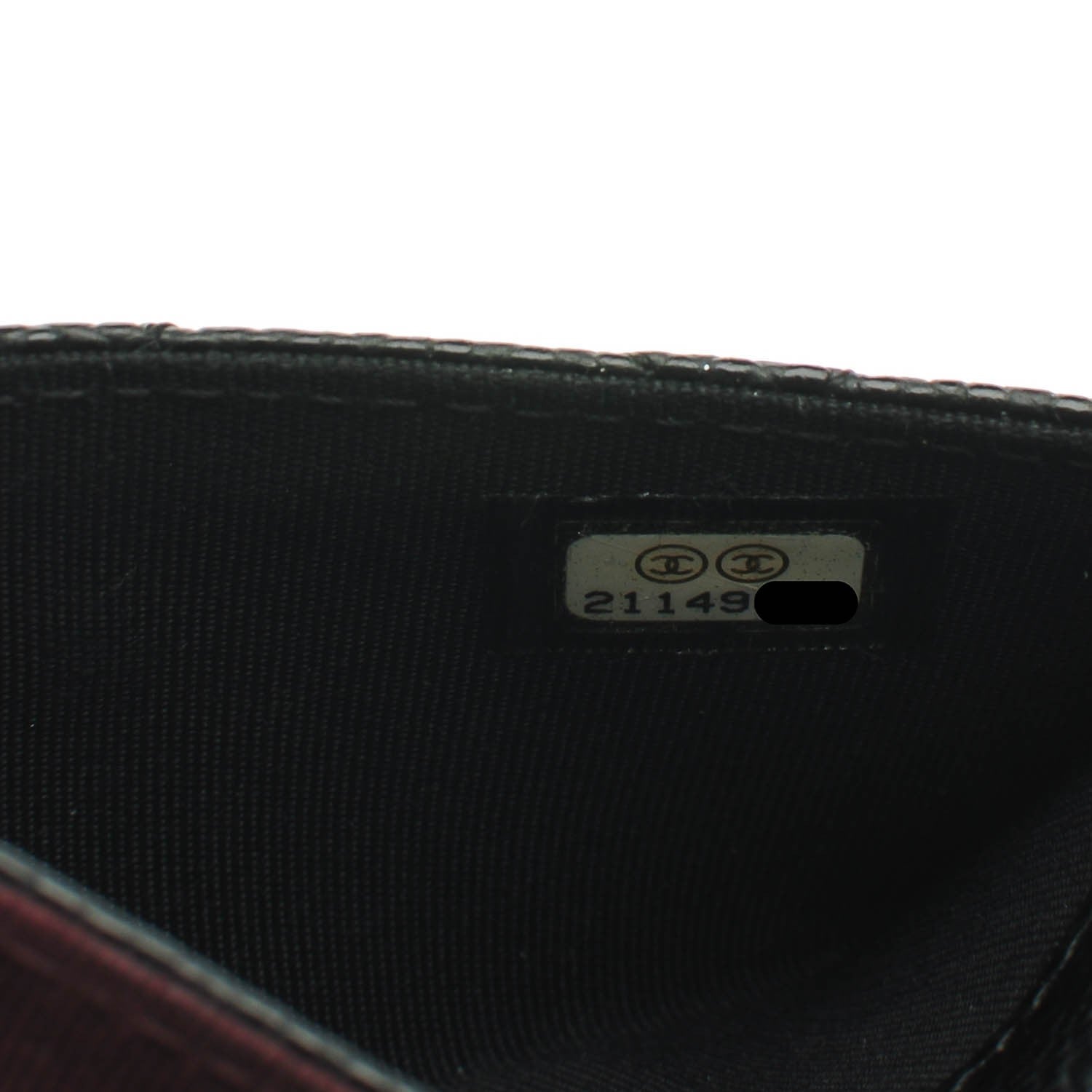 Chanel Caviar Quilted Flap Card Holder Black 8 of 8