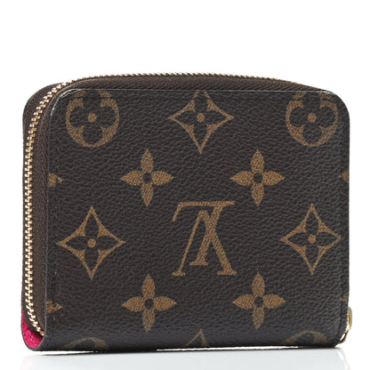 Louis Vuitton Monogram LV Love Lock Zippy Coin Purse 2 of 4