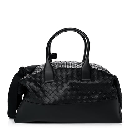 Bottega Veneta Nappa Intrecciato Maxi Convertible Tote Black 1 of 15