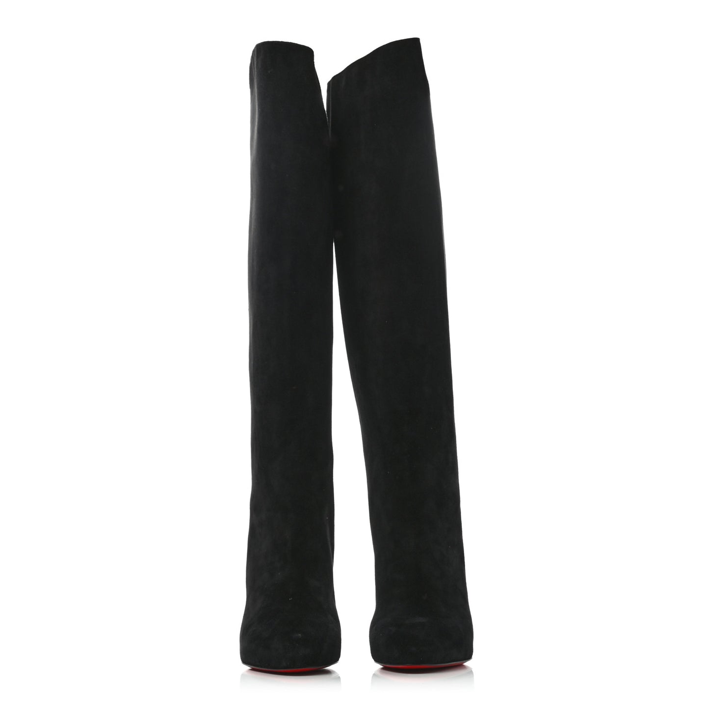 Suede Kiss Me Gina 85 Stretch Over The Knee Boots 38Black
