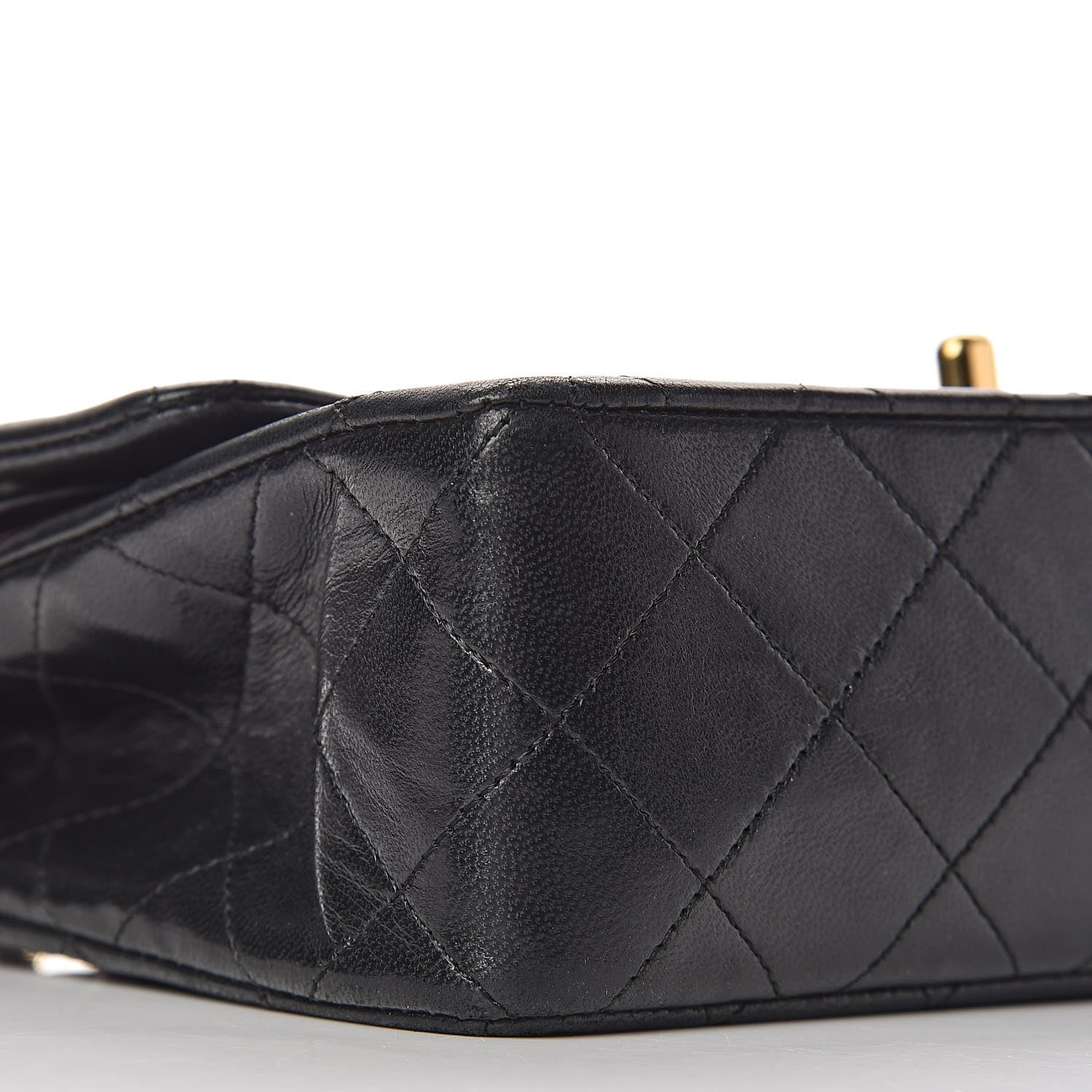 Chanel Lambskin Quilted Small Double Flap Black 9 of 23