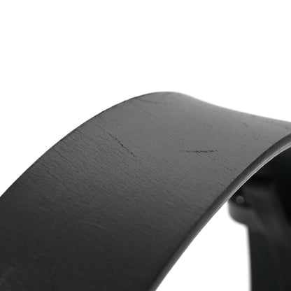 Gucci Selleria Calfskin Mens Interlocking G 37mm Belt 110 44 Black 9 of 9