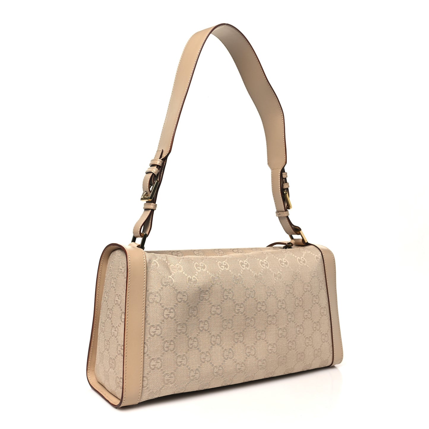 Monogram Shoulder Bag Beige