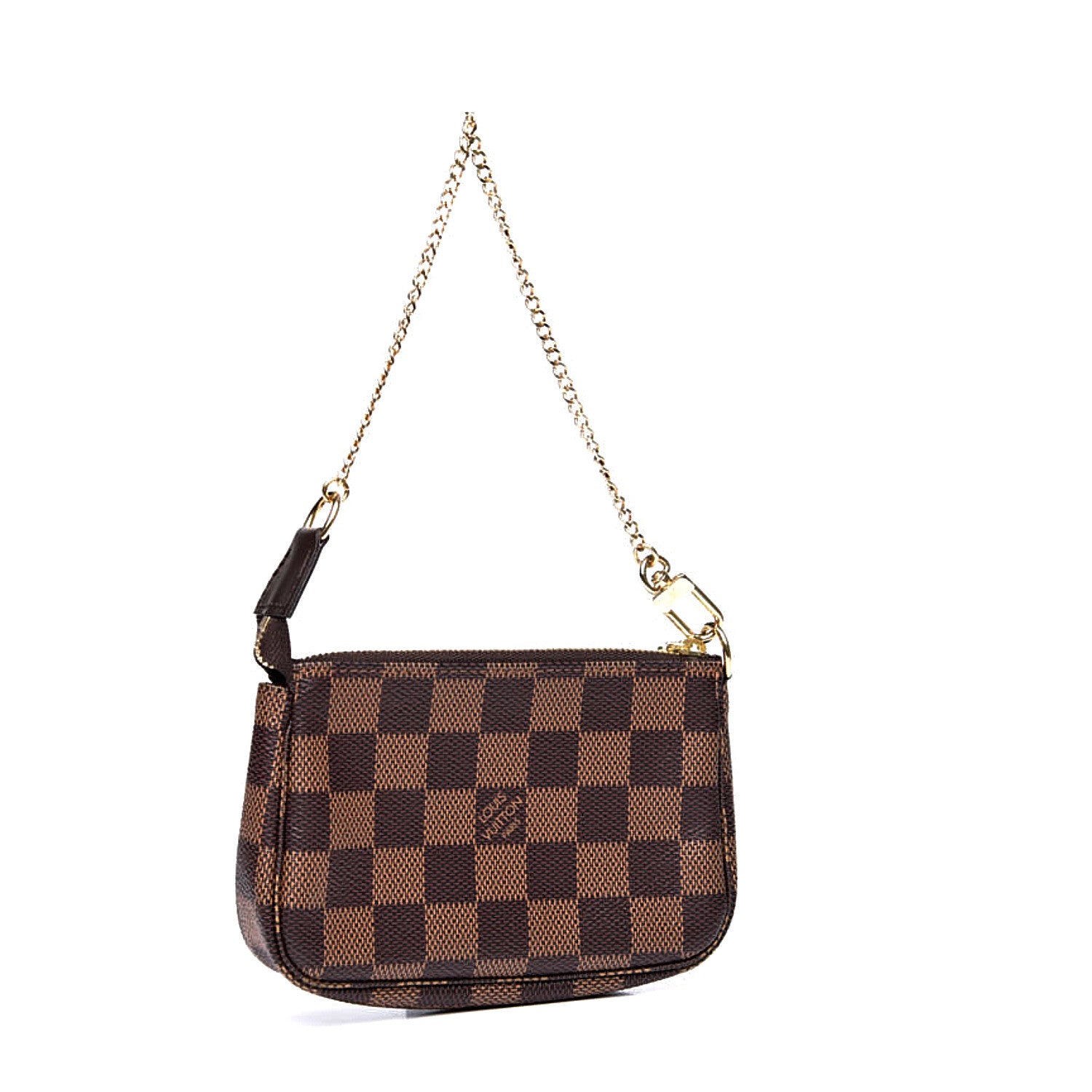 Louis Vuitton Damier Ebene Mini Pochette Accessories 2 of 9