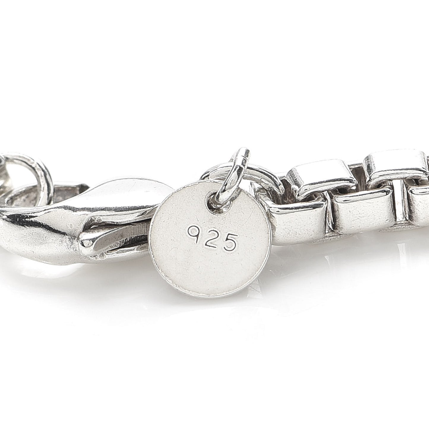 Sterling Silver 4mm Venetian Link Bracelet