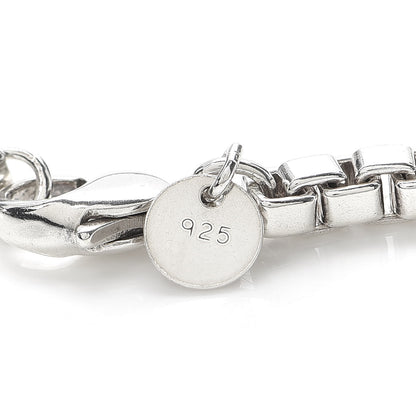 Tiffany Sterling Silver 4mm Venetian Link Bracelet 6 of 6