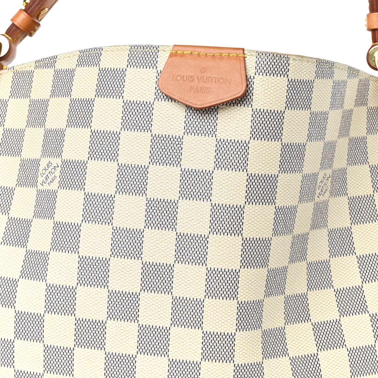 Damier Azur Graceful PM Rose Ballerine