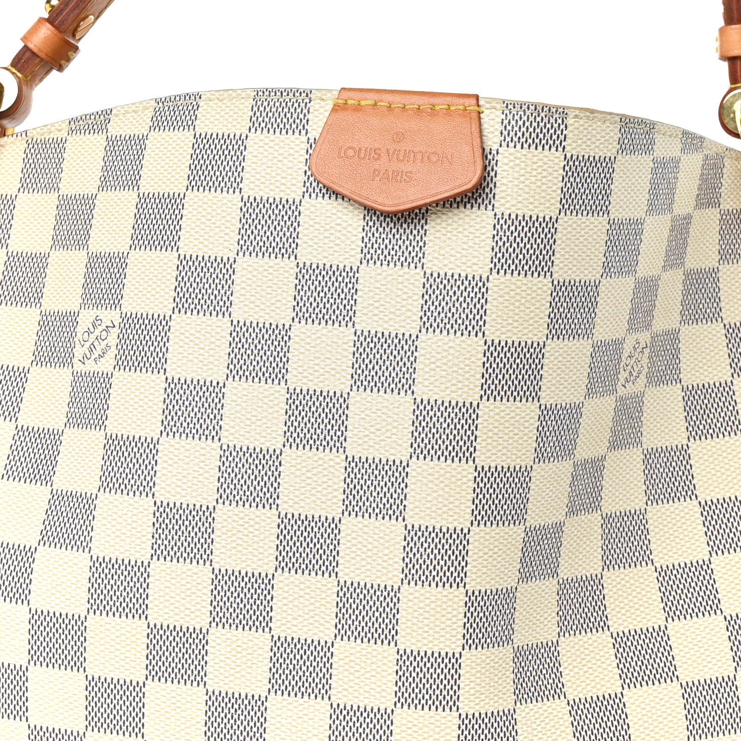Louis Vuitton Damier Azur Graceful PM Rose Ballerine 7 of 9