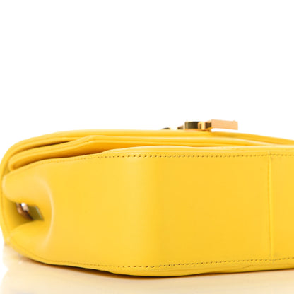 Saint Laurent Lambskin Matelasse Chevron Monogram Small Sulpice Bag Mimosa 6 of 10