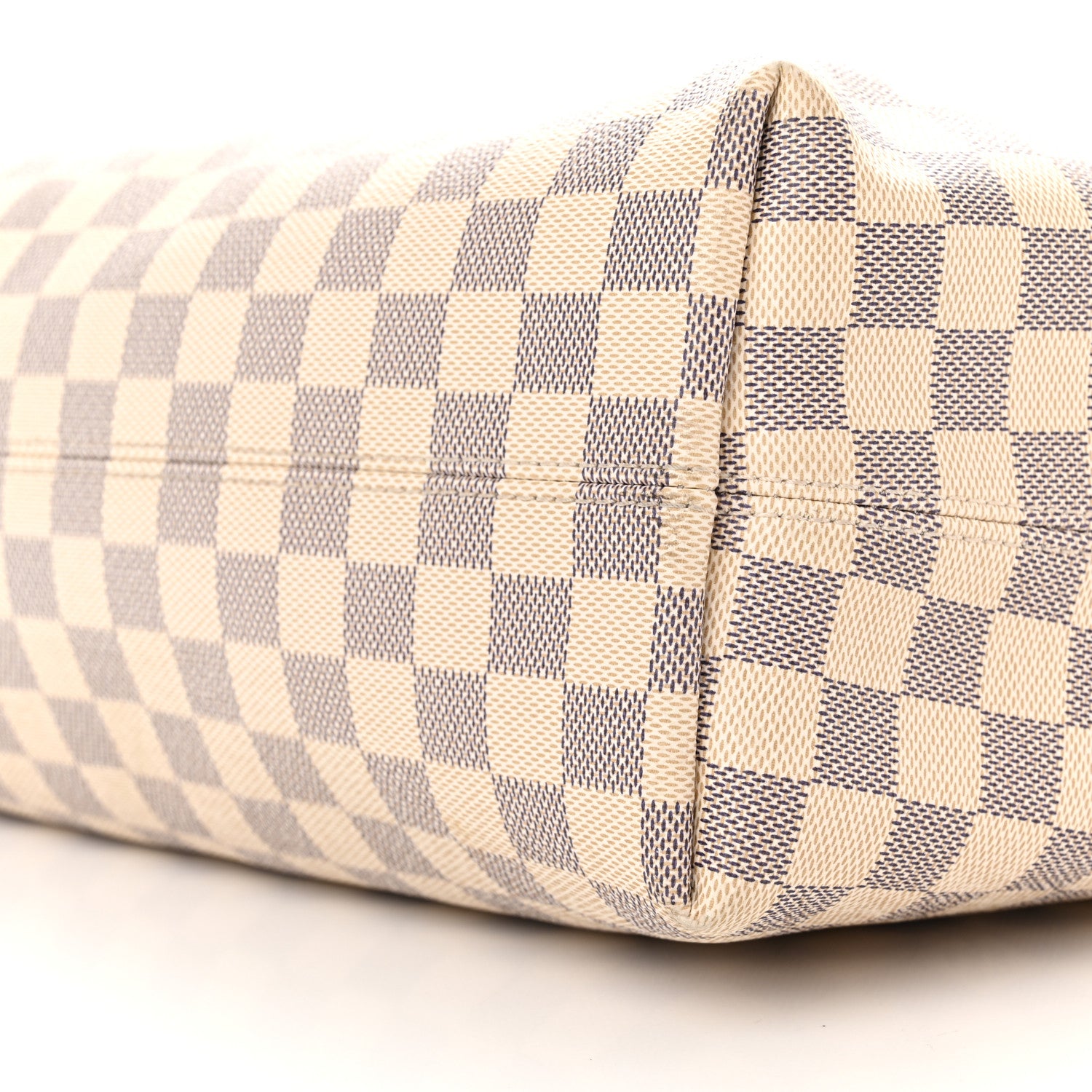Louis Vuitton Damier Azur Graceful MM Rose Ballerine 9 of 11