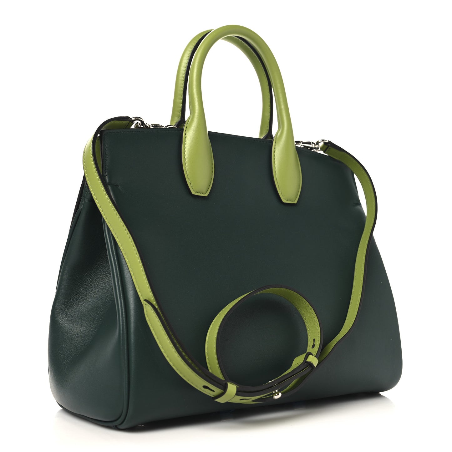Calfskin The Studio Bag Pine Absinthe
