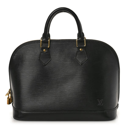 Louis Vuitton Epi Alma PM Black 1 of 10