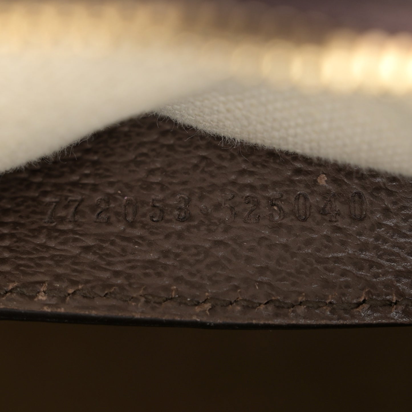 GG Supreme Monogram Textured Dollar Calfskin Web Mini Ophidia Top Handle Bag Beige Ebony New Acero