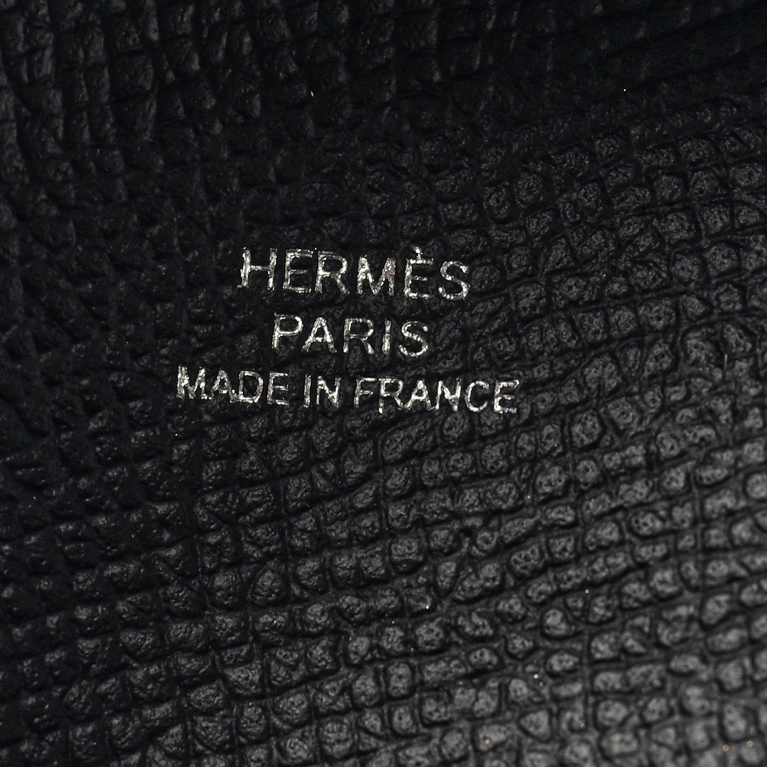 Hermes Epsom Bastia Coin Purse Black 6 of 8