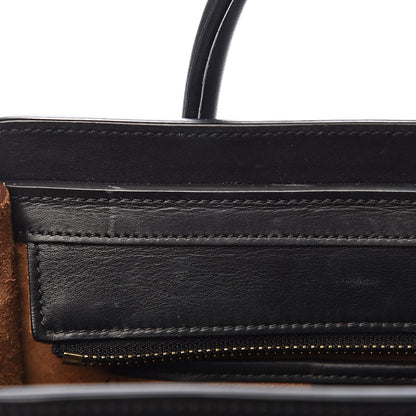 Celine Smooth Drummed Calfskin Nano Tri-Color Luggage Indigo 8 of 12