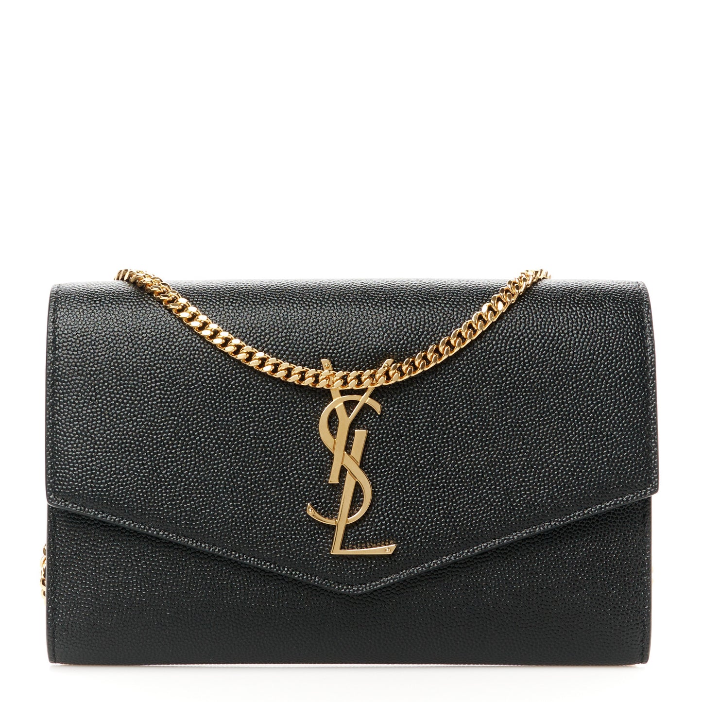 Grain De Poudre Uptown Chain Wallet Black