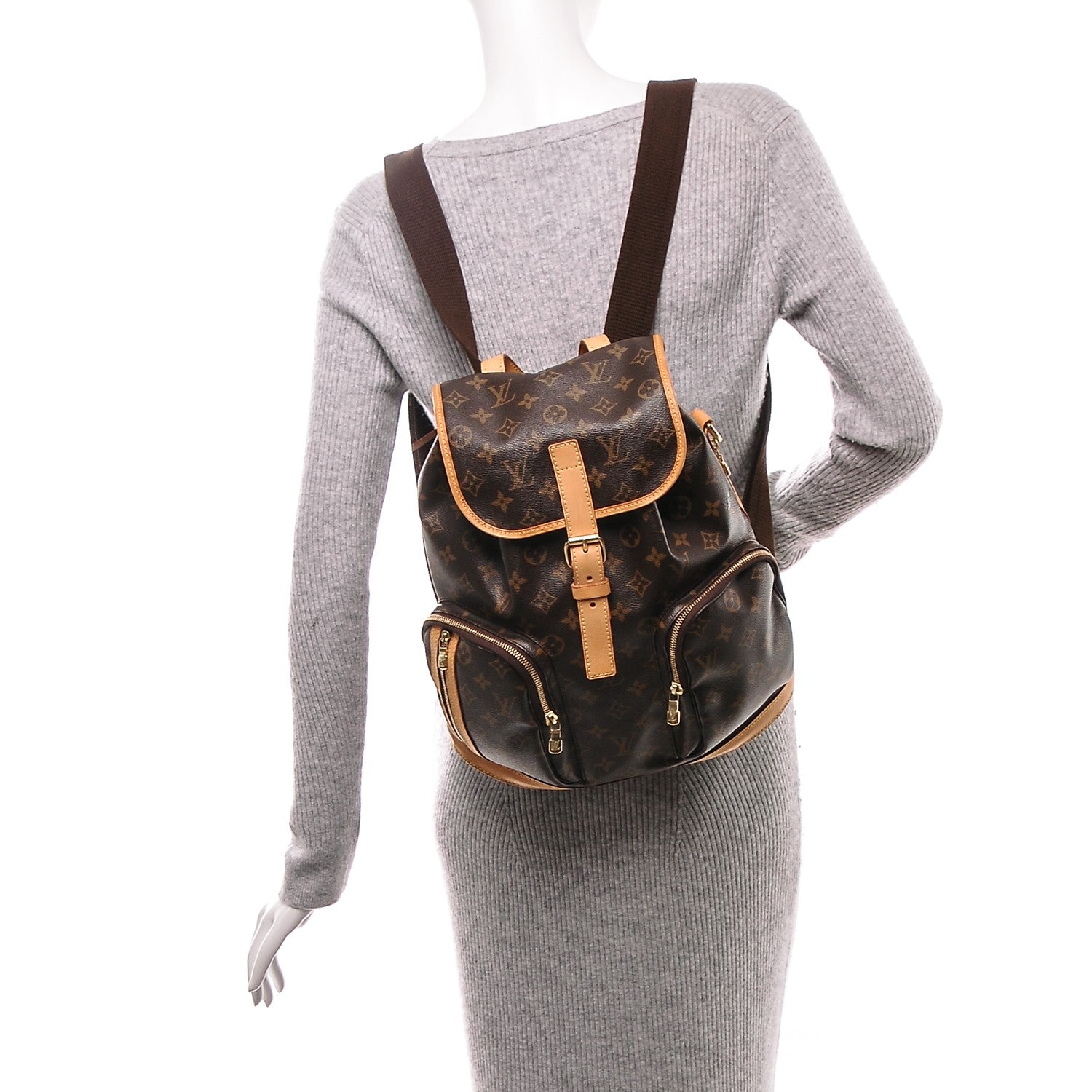 Louis Vuitton Monogram Bosphore Backpack 2 of 6
