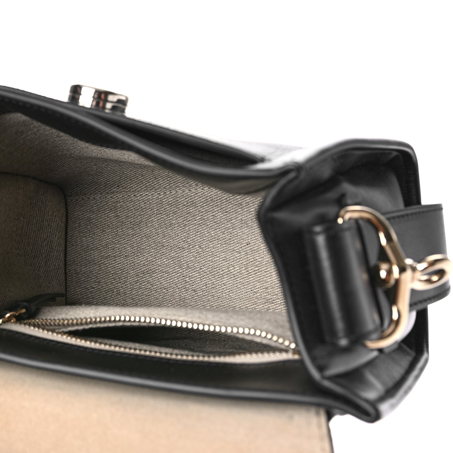 Calfskin Mini Tess Day Bag Black