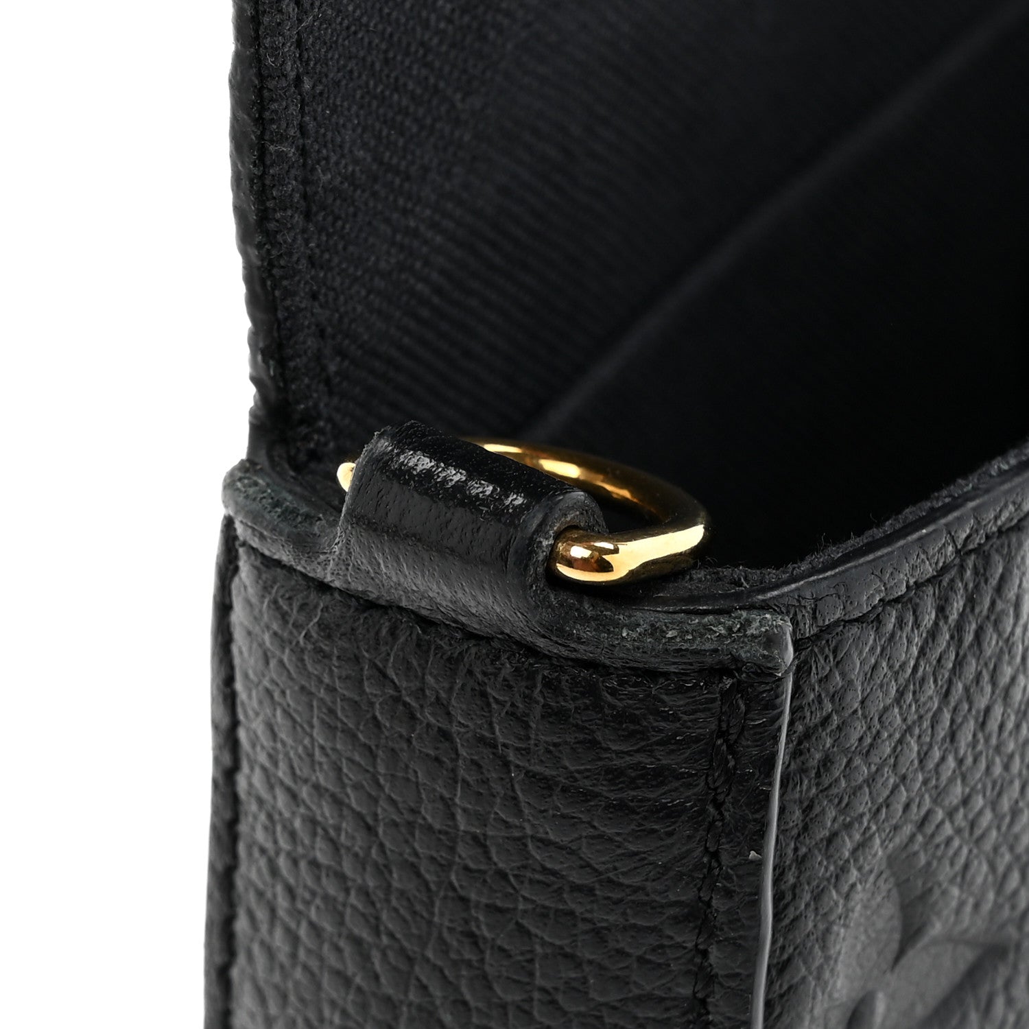 Louis Vuitton Empreinte Pochette Felicie Chain Wallet Black 11 of 12