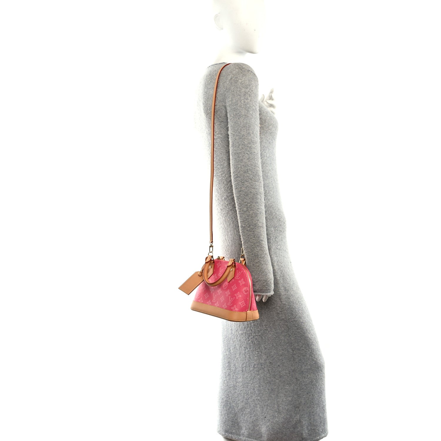 Louis Vuitton Monogram Origine Alma BB Rose Ruban 2 of 9