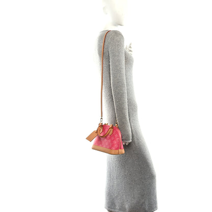 Louis Vuitton Monogram Origine Alma BB Rose Ruban 2 of 9