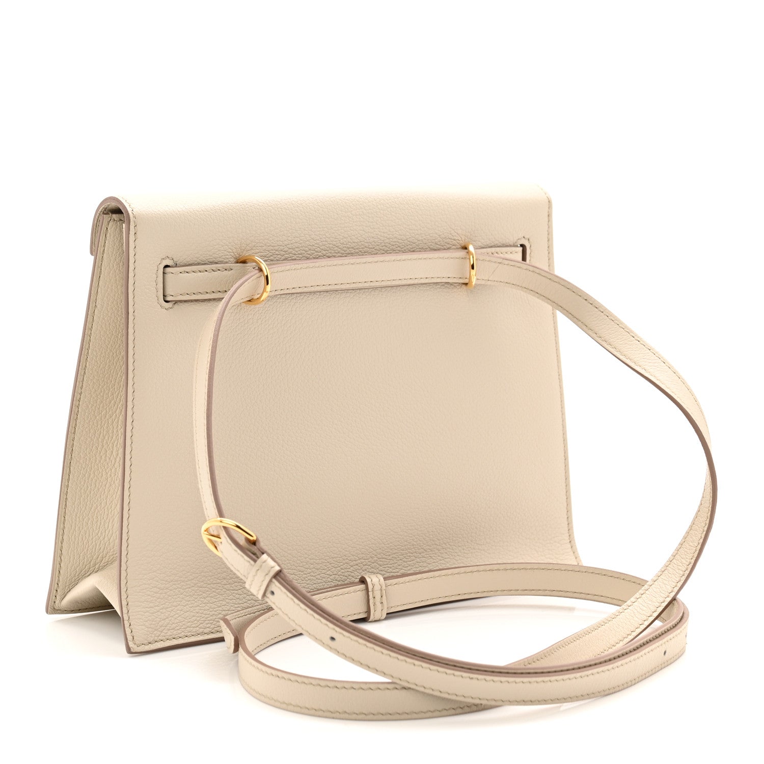 Hermes Evercolor Kelly Danse II Belt Bag Beton 4 of 12