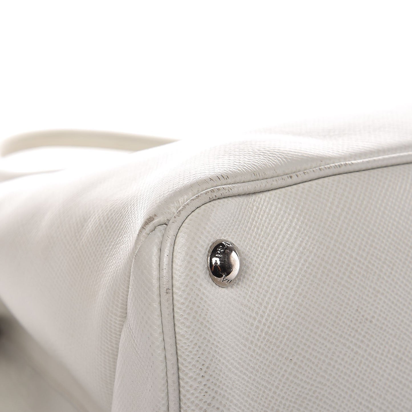 Saffiano Cuir Twin Tote Talco