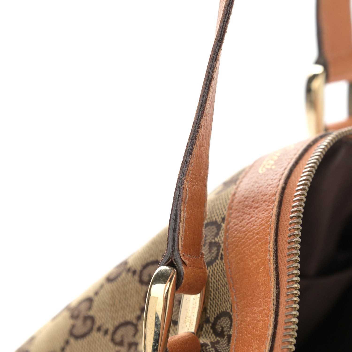 Gucci Monogram Medium Abbey Tote Tan 12 of 13