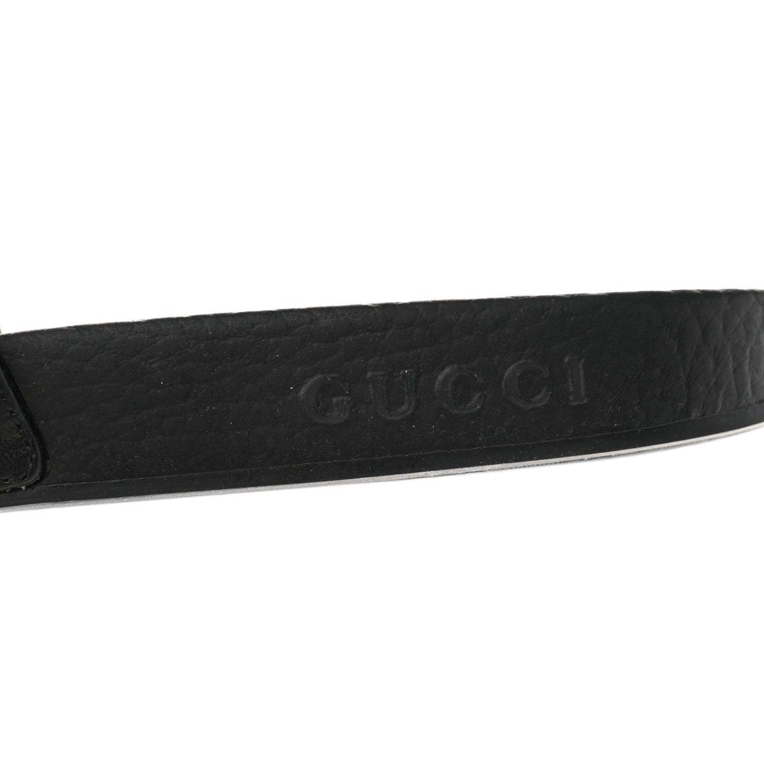 Gucci Nappa Miro Soft Calfskin Womens Interlocking G Slide Sandals 39 Black White 7 of 7