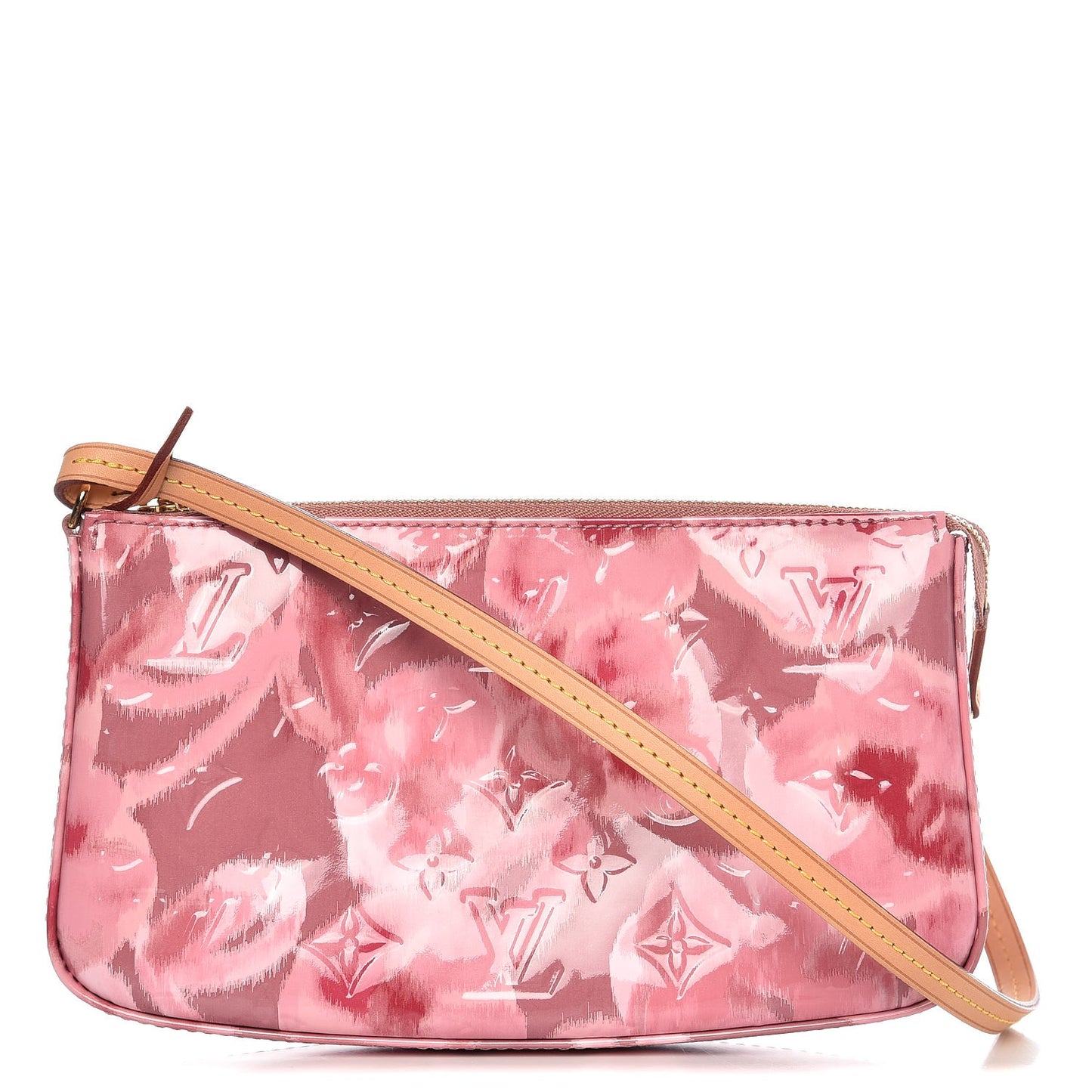 Vernis Ikat Pochette Accessories NM Rose Velours