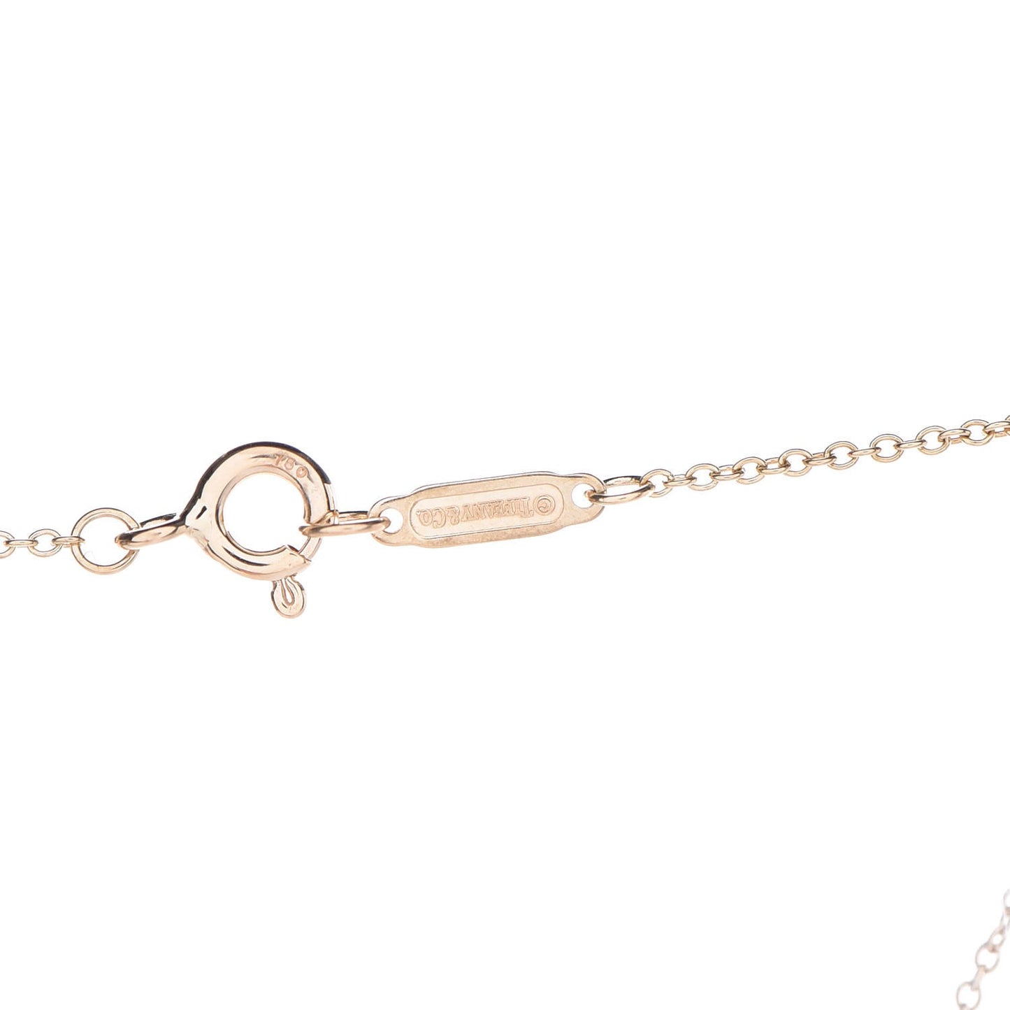 18K Yellow Gold Diamond Mini Heart Lock Pendant Necklace