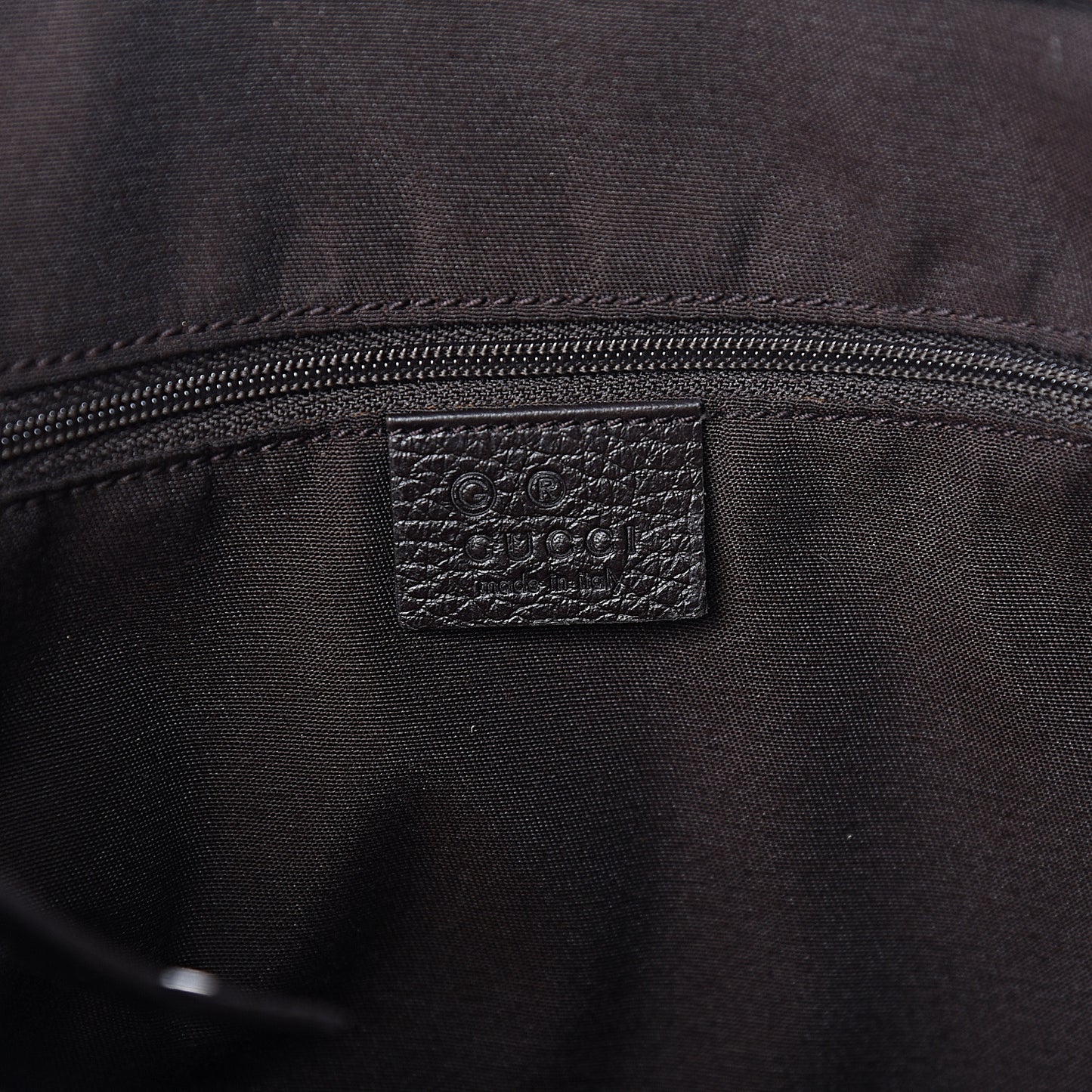 Monogram Medium Abbey Shoulder Bag Chocolate