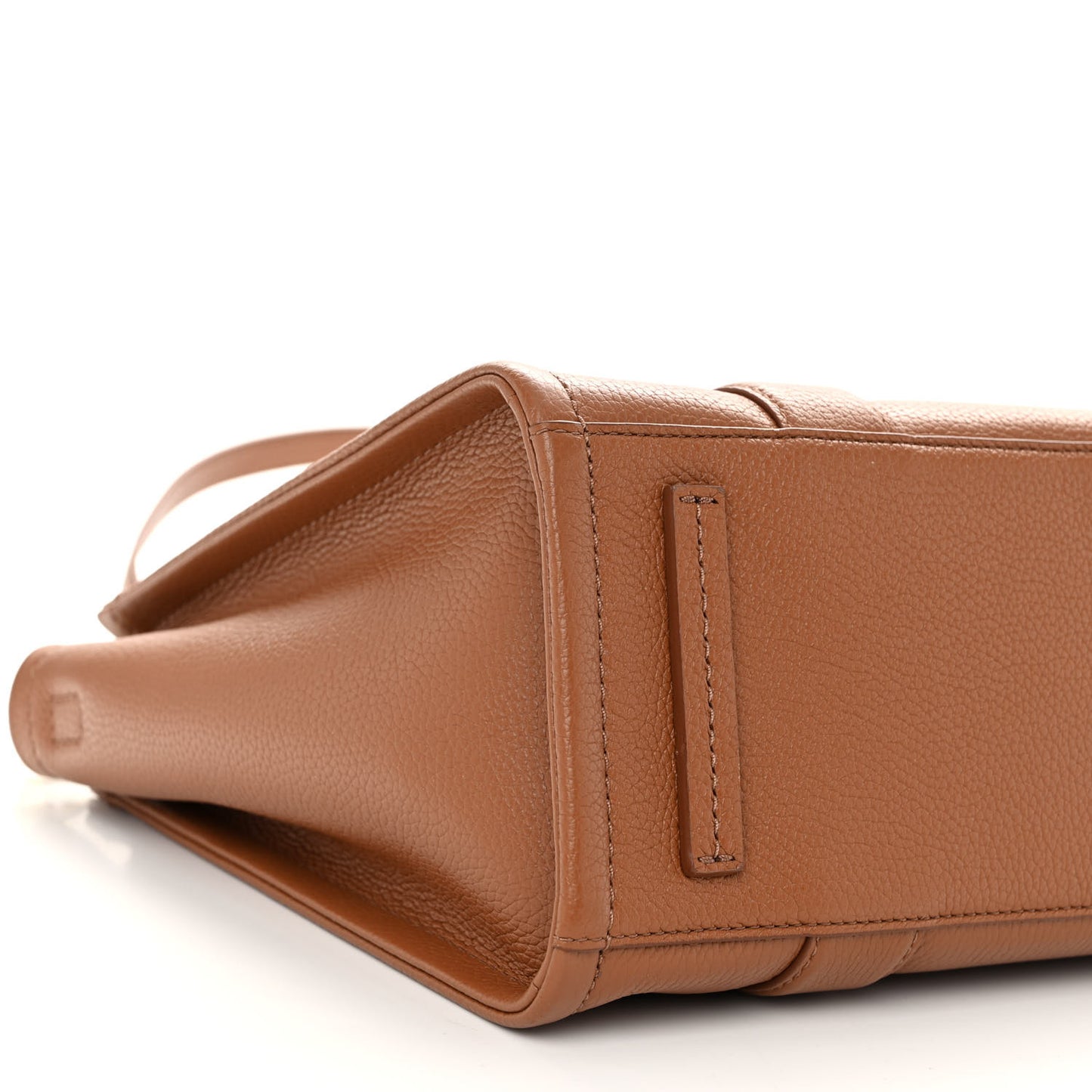 Grained Calfskin Medium The Tote Bag Argan Oil