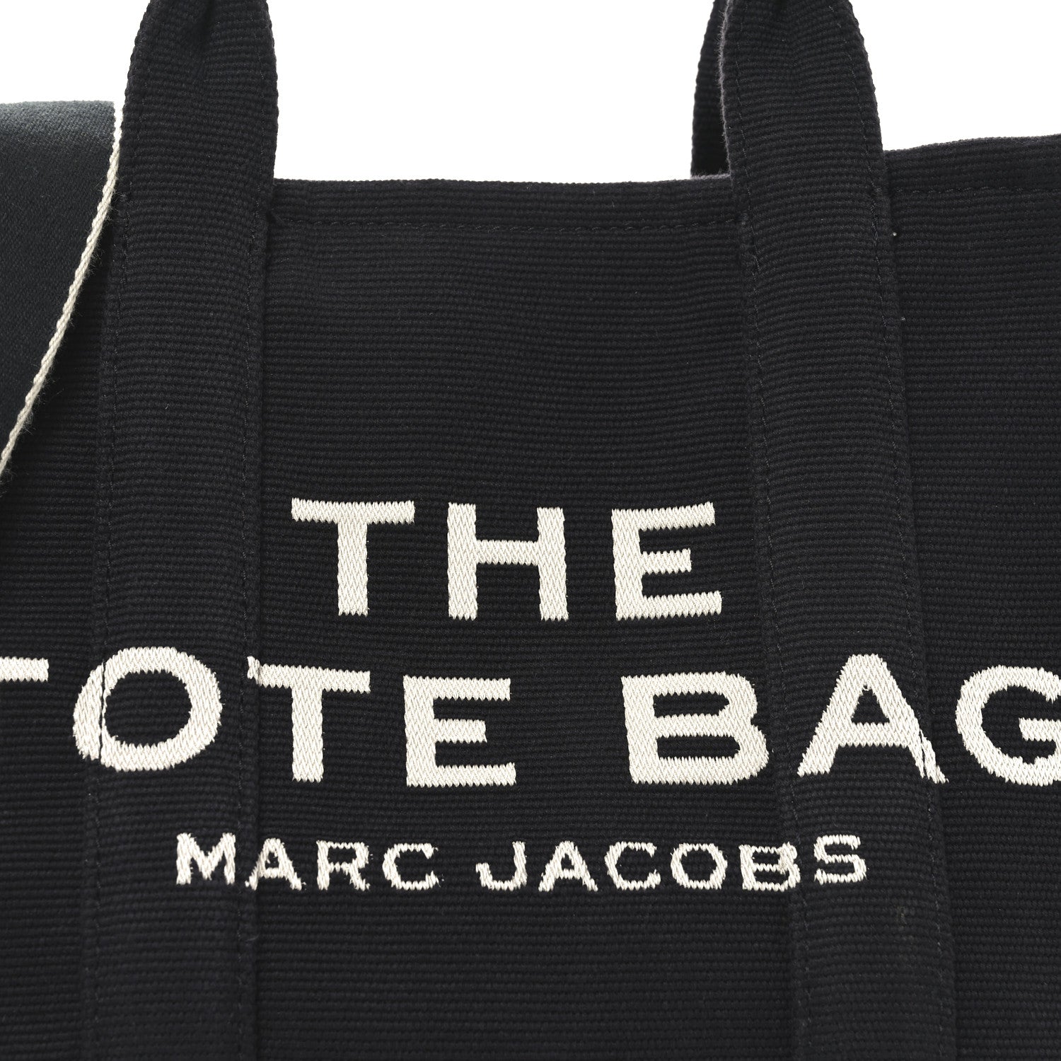 Marc Jacobs Jacquard Medium The Traveler Tote Bag Black 6 of 9