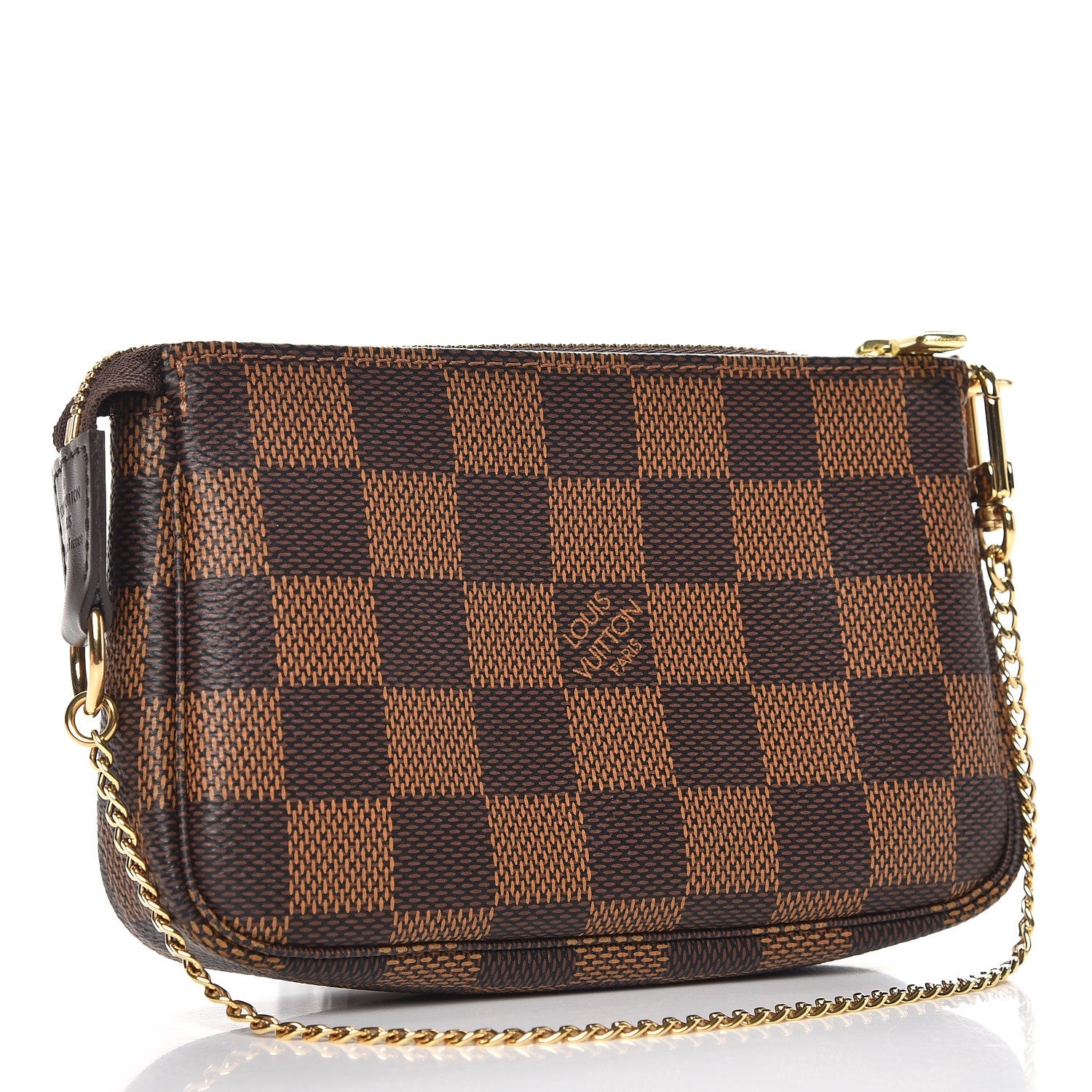Louis Vuitton Damier Ebene Mini Pochette Accessories 3 of 8