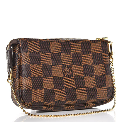 Louis Vuitton Damier Ebene Mini Pochette Accessories 3 of 8