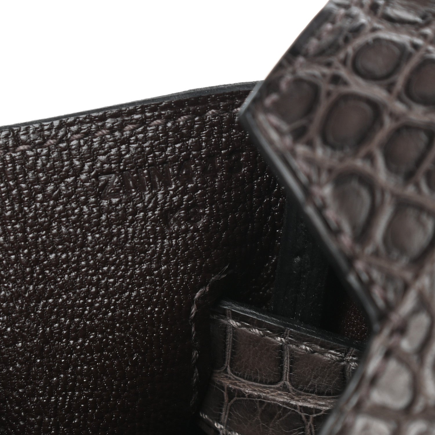 Hermes Togo Matte Alligator Birkin Touch 30 Ebene 7 of 10