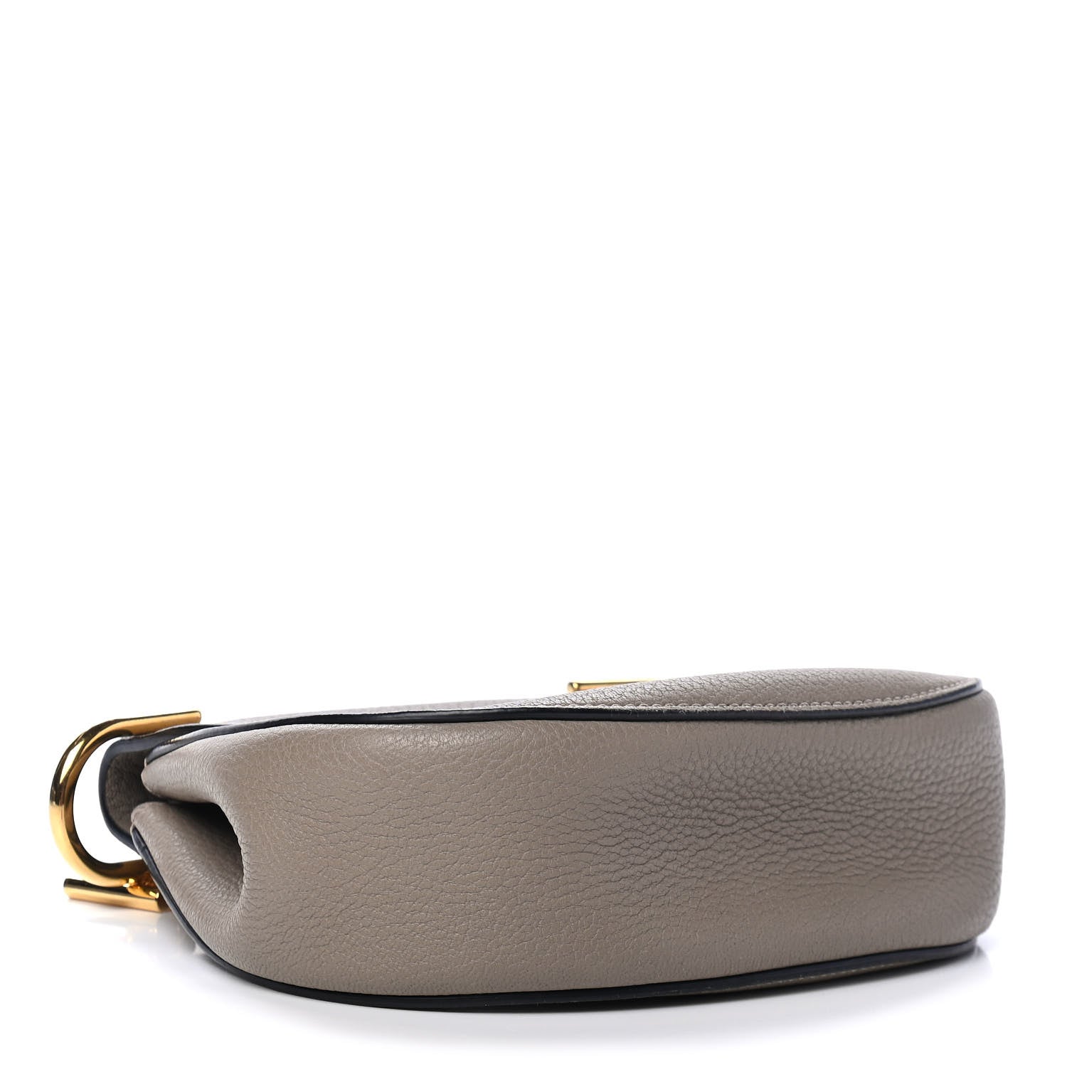 Chloe Grained Lambskin Mini Drew Shoulder Bag Motty Grey 3 of 6