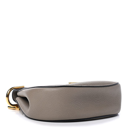 Chloe Grained Lambskin Mini Drew Shoulder Bag Motty Grey 3 of 6