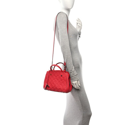 Louis Vuitton Empreinte Montaigne BB Poppy 2 of 9