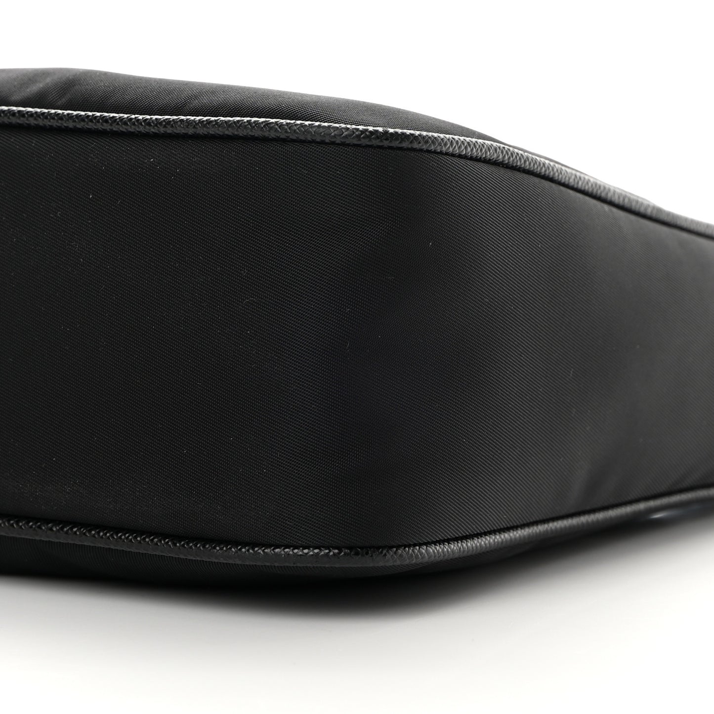 Tessuto Nylon Saffiano Mini Re-Edition 2005 Bag Black