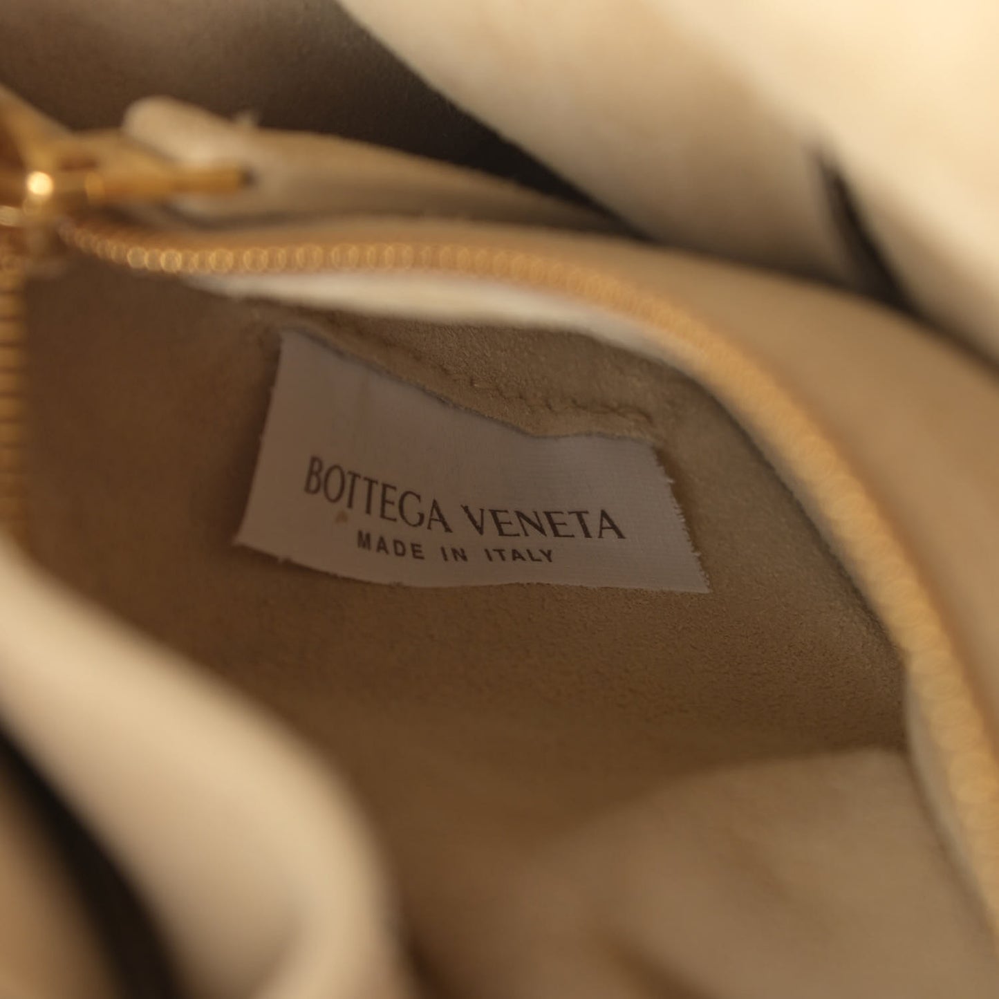Suede Calfskin Maxi Intrecciato Padded Cassette Crossbody Bag Sand
