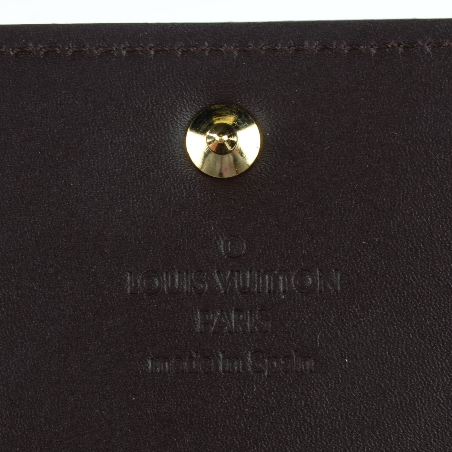 Louis Vuitton Vernis Business Card Holder Amarante 6 of 7